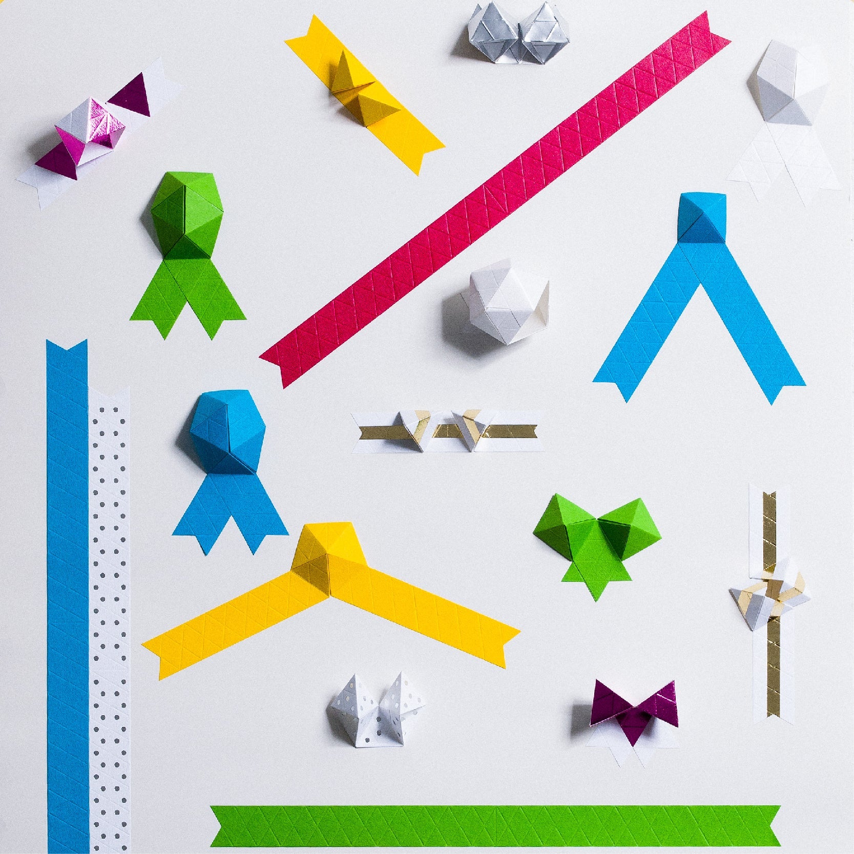 ORIBBON - STICK STICKER folding ribbon - foil stamping