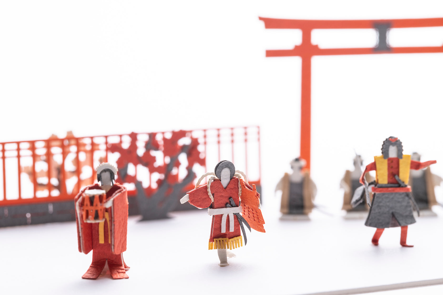 No.102 歌舞伎シリーズ『義経千本桜』鳥居前 編