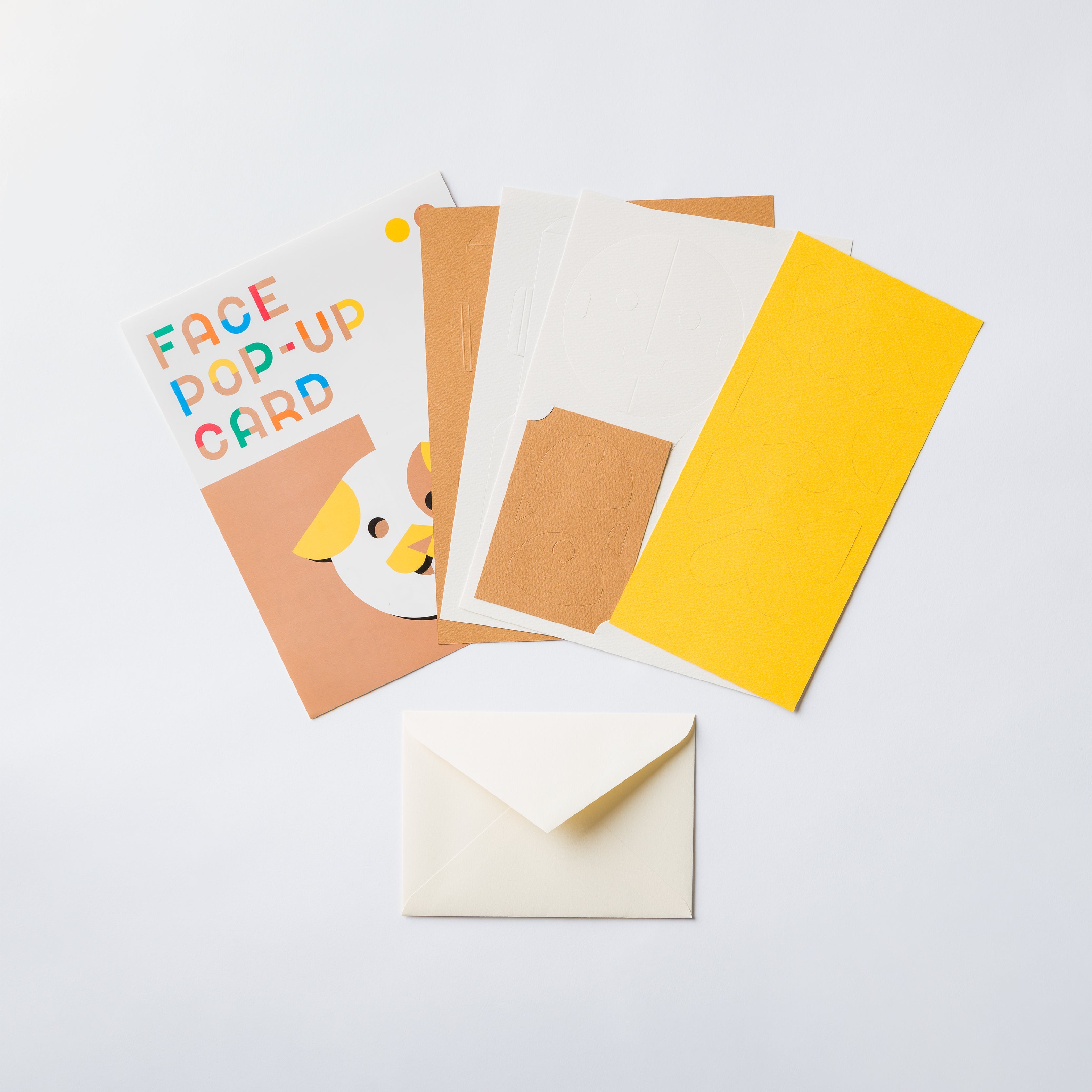 FACE POP UP CARD いぬ