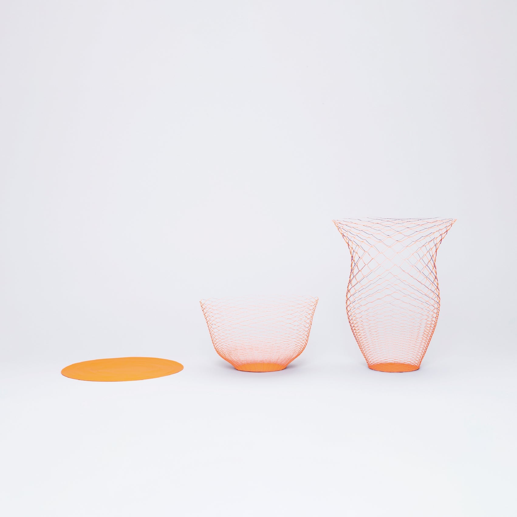 空気の器 オレンジ × パープル