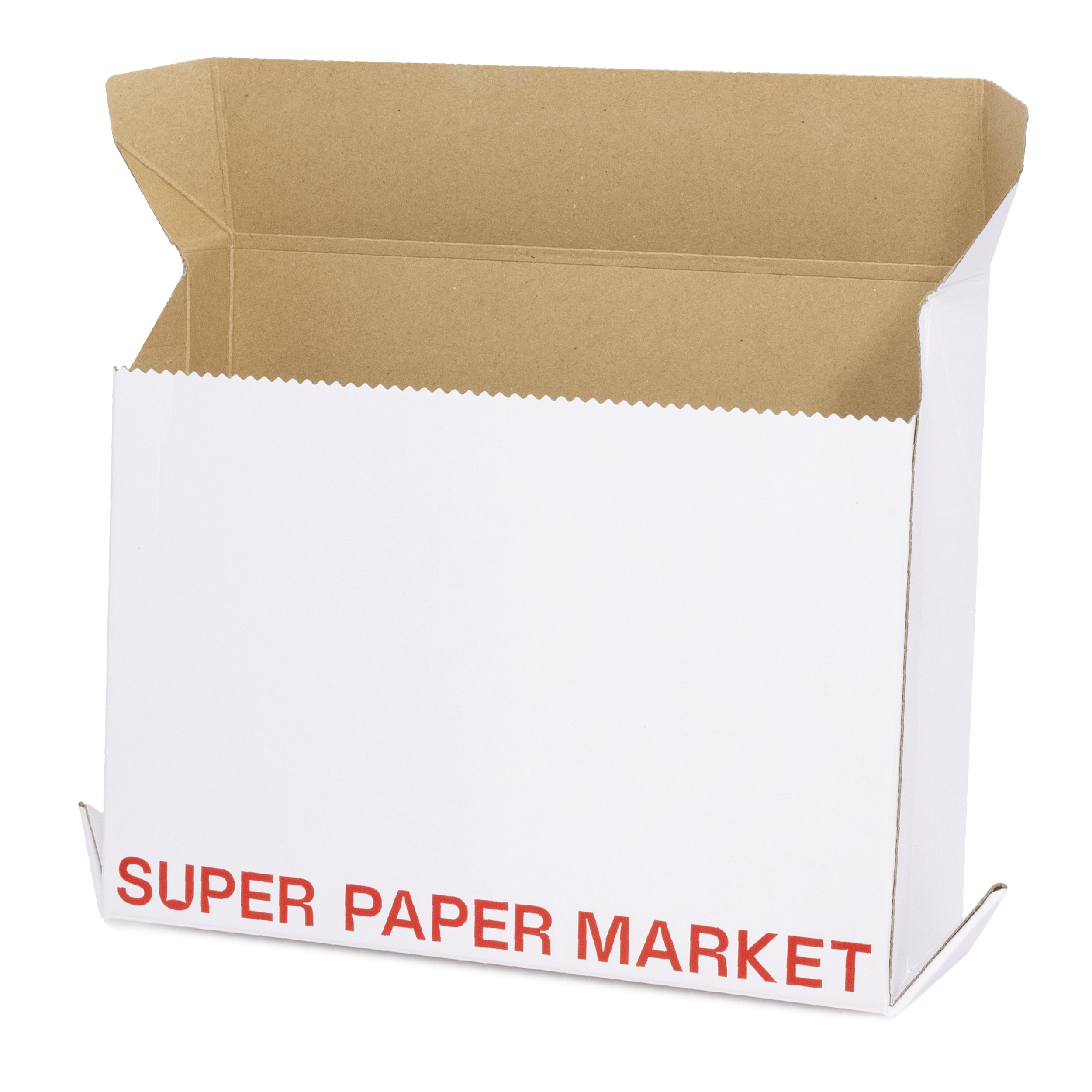 Paper box that transforms from an envelope (SPM ver.)