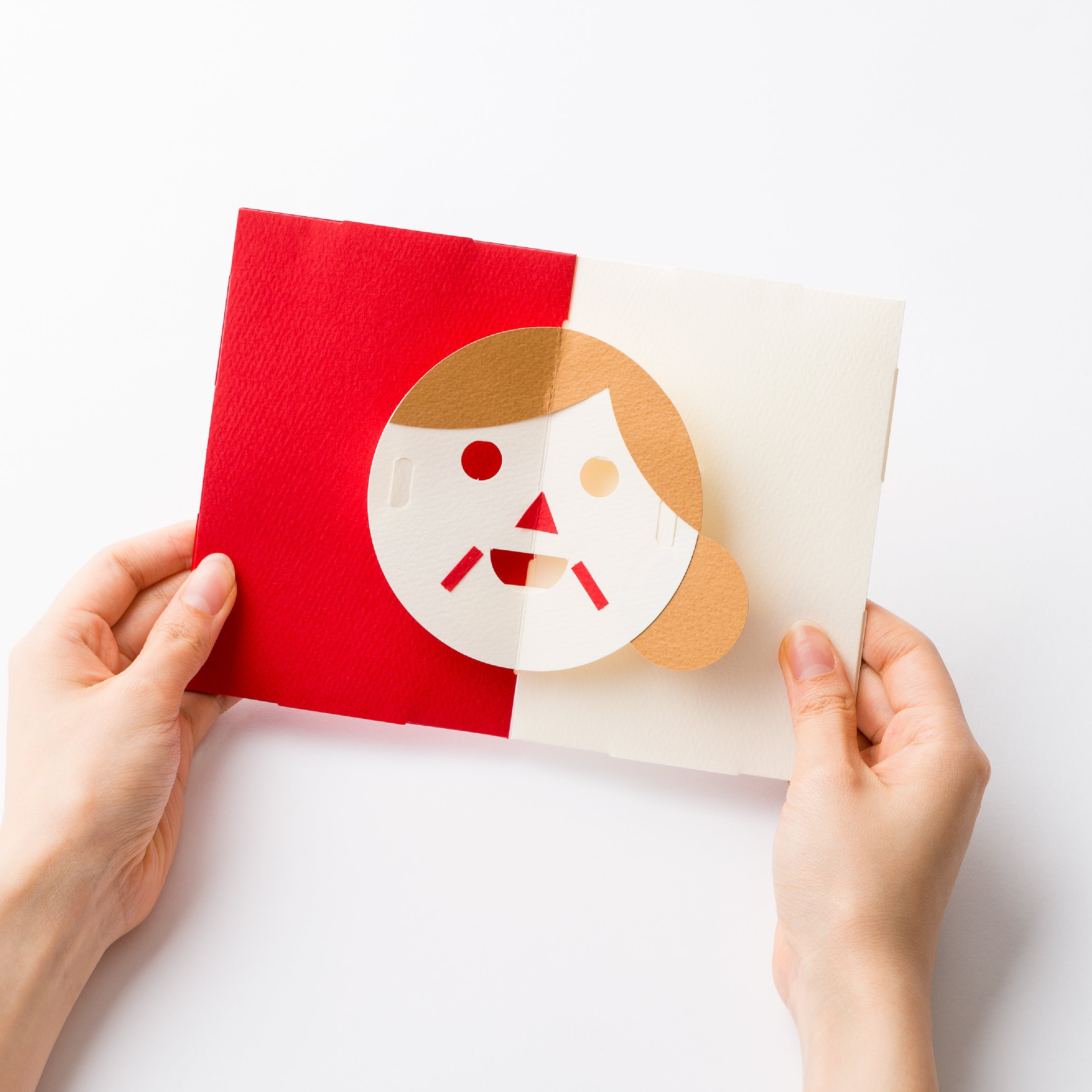 FACE POP UP CARD おばあちゃん