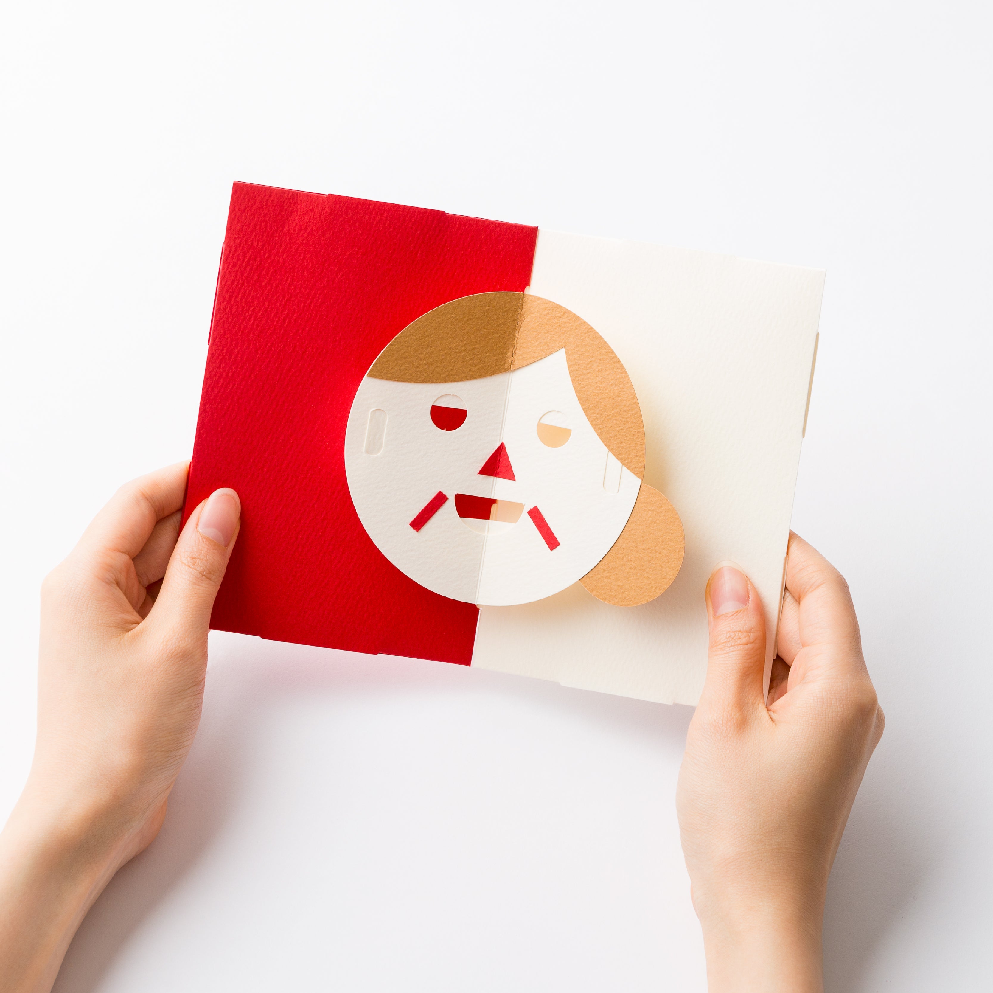 FACE POP UP CARD おばあちゃん