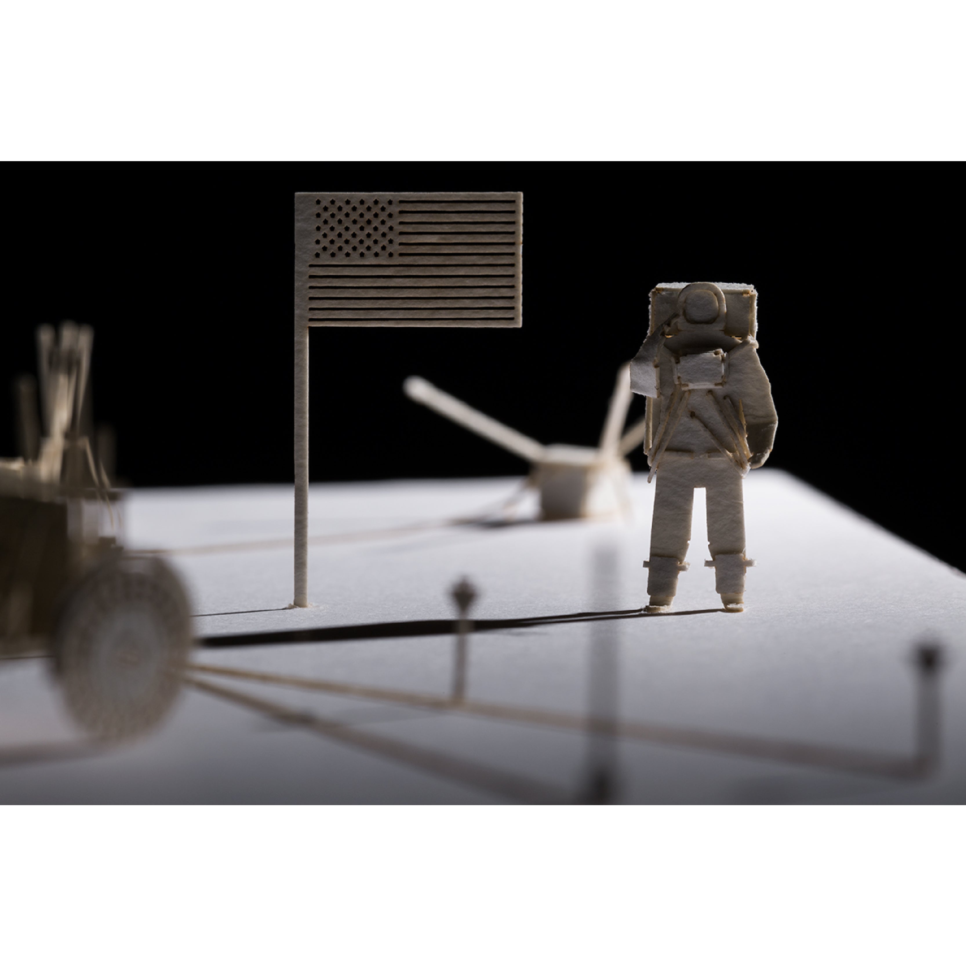 No.66 LRV: Lunar Roving Vehicle + ALSEP: Apollo Lunar Surface Experiments Package